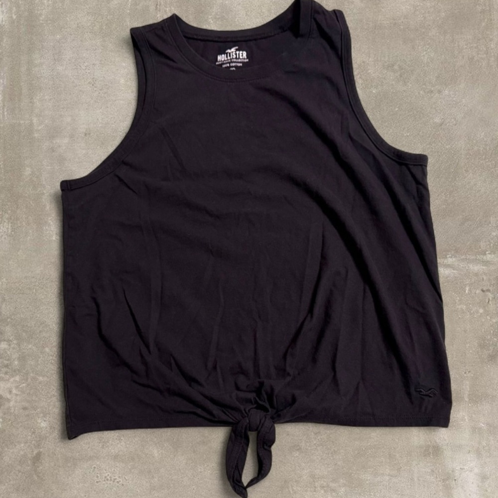 Women's **Hollister Tank** with Tie Front Detail